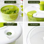 Cesta de drenaje para frutas y verduras, herramientas de cocina - Imagen 4