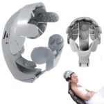Masaje de cabeza eléctrico para relajar los puntos de acupuntura del cerebro, masajeador de liberación de estrés