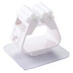 Soporte para fregona, organizador montado en la pared, almacenamiento adhesivo para el hogar, cocina, baño, colgador de escoba, ganchos con Clip