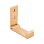 Colgador de ropa plegable, gancho para bata, ganchos decorativos para baño montados en la pared - Imagen 2