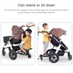 Cochecito de bebé, tablero de pie, accesorio para cochecito, tablero de actividades al aire libre - Imagen 5
