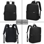 CADeN L4 Mochila informal de doble capa para computadora de negocios Bolsa para cámara digital multifunción USB - Imagen 3