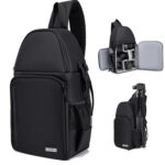 CADEN D15 Mensajero Multifunción de un hombro Multifunción Abra la fotografía de la mochila Mochila de la cámara SLR de ocio al aire libre