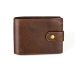 Crazy Horse Pattern Multi-bit Leather Card Bag Antimagnético RFID Monedero para hombres - Imagen 2