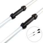 2 uds tubo de conexión de paleta de barco de goma conector Universal accesorios de barco para varilla de 26-28mm, Rubber Boat Paddle Connection Tube - Imagen 2