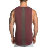 Camiseta sin mangas de secado rápido, chaleco holgado y transpirable para entrenamiento físico, XL - Imagen 2