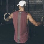 Camiseta sin mangas de secado rápido, chaleco holgado y transpirable para entrenamiento físico, XL - Imagen 4