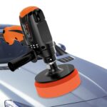Máquina pulidora de esmalte de sellado para decoración de coche, máquina de encerado para reparación de azulejos con juego de esponjas, 220V UK Plug - Imagen 2