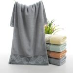 Toalla absorbente Toalla de cara Cuarto de baño Paño suave y grueso Toalla de limpieza, 35x75cm