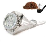 Molinillo de humo de pulsera de reloj de metal portátil creativo - Imagen 2