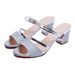 Sandalias gruesas con punta abierta y boca de pez, 38