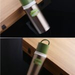 Frasco de vacío de acero inoxidable frío con aislamiento de té de negocios para niños y estudiantes de coche portátil, 300-400ml - Imagen 5