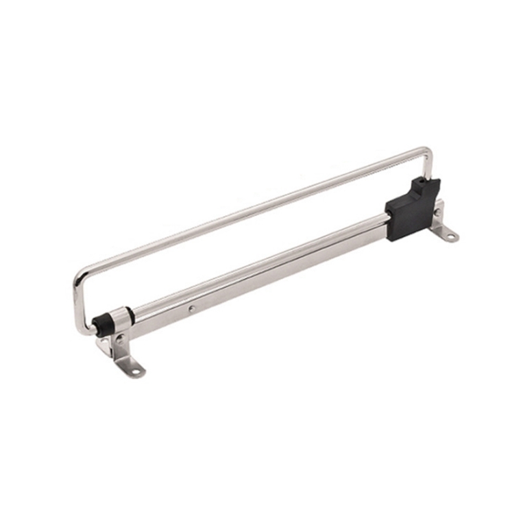 TBD0387608605.jpg Herrajes para guardarropa Barra para colgar Push-Pull Barra para ropa, Y01 Iron Head 12 inches - Imagen 1