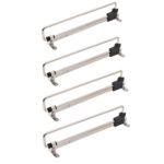 Herrajes para guardarropa Barra para colgar Push-Pull Barra para ropa, Y01 Iron Head 12 inches - Imagen 2