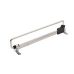 Herrajes para guardarropa Barra para colgar Push-Pull Barra para ropa, Y01 Iron Head 14 inches