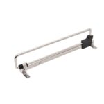 Herrajes para guardarropa Barra para colgar Push-Pull Barra para ropa, Y01 Iron Head 16 inches