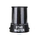 2 PCS Star Master Lámpara de proyección USB Romántico cielo estrellado Luz de noche LED