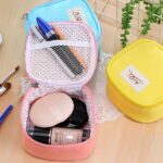AIQI bolsa reutilizable húmeda multifuncional almohadillas sanitarias bolsas de maquillaje bolsa organizadora de herramientas de maquillaje - Imagen 5