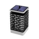Linterna de jardín impermeable al aire libre de la lámpara de la llama de la luz del paisaje de la inducción solar del LED