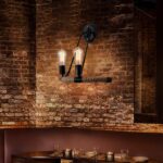 Lámpara de pared de hierro forjado con cuerda de cáñamo retro estilo industrial LED E27, Edison LED4W - Imagen 4