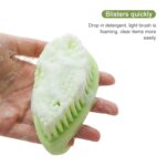 Cepillo de limpieza de baño para zapatos, cepillo de limpieza de pelo suave multifuncional, 2 uds. - Imagen 5