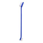 20 PCS perro gato eficaz mascotas cuidado bucal cepillo de dientes para mascotas, Blue Handle + Medium Hair - Imagen 2