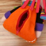 Bolsas de plástico transparentes de dibujos animados lindos de Halloween decoraciones para fiestas mochila de dulces de Halloween, 01 - Imagen 3