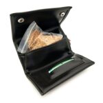 Bolsa de almacenamiento portátil de tabaco de cuero PU