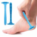 2 piezas Cuchillo de pedicura para pies Herramientas de cuidado profesional Cuchillo Piel muerta Callos Remova