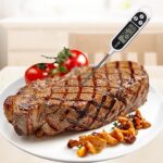 Termómetro digital electrónico de cocina enchufable de acero inoxidable con conteo de temperatura de alimentos TP300