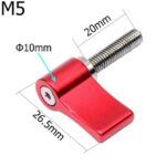 Tornillo de fijación de aleación de aluminio, cámara de acción, posicionamiento, bloqueo, accesorios de tornillo manual, M5x17mm, M5x20mm - Imagen 3