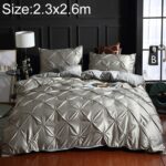 Forros de cama con funda de edredón de flores de seda lavada, 1.5X2.1m Two Piece Set, 2.0x2.3m Three Piece Set, 2.2x2.4m Three Piece Set, 2.3x2.3m Three Piece Set, 2.3x2.6m Three Piece Set