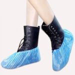 100 PCS Cubierta gruesa del zapato al aire libre del CPE del plástico disponible del día lluvioso, 3g, 1.5g - Imagen 4