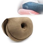 Asiento multifuncional de espuma viscoelástica de doble confort, asiento elevador de cadera, hermoso cojín de látex para glúteos