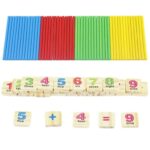 Herramientas de matemáticas de aprendizaje temprano Montessori, palo Digital para niños, material didáctico para jardín de infantes - Imagen 3