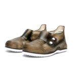 Cubiertas para zapatos con punta baja, botas de lluvia impermeables con hebilla abatible y parte inferior gruesa antideslizantes para hombres y mujeres, tamaño:, 36/37
