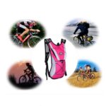 Mochila de ciclismo para montañismo y deportes al aire libre con bolsa de agua de 2 litros, Black with Water Bag - Imagen 5