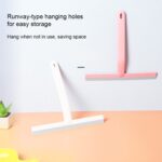 Limpiaparabrisas de plástico suave para suelo de baño, herramienta de limpieza de vidrio, artefacto, oficina, hogar, 5 uds., 5 PCS Phosphor - Imagen 4