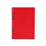 Bloc de notas de negocios, cuaderno interior reemplazable de hojas sueltas, libro diario engrosado, A5 Red - Imagen 2