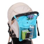 Bolsa de red para carrito de bebé, bolsa de almacenamiento, cuidado del bebé Universal