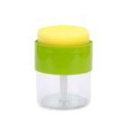 2 uds cocina detergente prensa botella toallita combinación plato cepillo jabón líquido caja, 2pcs Black, 2pcs Green