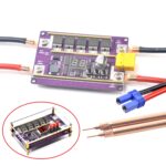 Versión Compatible 12V pantalla Digital DIY batería máquina de soldadura por puntos Control de pluma, Compatible Version 6 Square Pen With Case