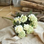 Bola de flores artificiales crisantemo decoración del hogar ramo de boda flor planta flor falsa