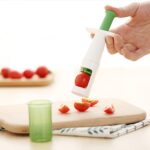 Cortador de cerezas Cortador de frutas y verduras Cortadores de tomate de uva multifuncionales Gadgets de cocina
