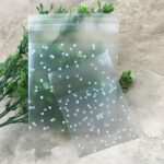 100 Uds bolsas de celofán transparente de plástico bolsa de regalo de galletas de caramelo de lunares con bolsa autoadhesiva DIY bolsas de celofán para fiesta, 10x15cm - Imagen 4