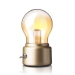 Luz nocturna del gabinete de cocina de la atmósfera de la cabecera del USB de carga retro creativa - Imagen 2