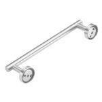 Toallero 3 en 1 de acero inoxidable mate 304, toallero de papel, gancho, accesorios de baño, juego de ducha de baño, Silver - Imagen 2