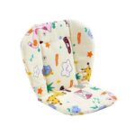 Cochecito de bebé, protección de algodón, Universal, a prueba de golpes, grueso, cálido, silla de comedor infantil, cojín para bebé en otoño e invierno, Blue Animal - Imagen 4