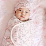 Primavera Verano Algodón Bebé Infantil Bolsas Toallas Sacos de dormir Conjunto de gorro de tela de punto, L (60x75 CM) - Imagen 3
