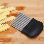 Hoja de sierra de acero inoxidable para cortar patatas fritas, cortador dentado, herramientas para frutas y verduras, cuchillo ondulado, accesorios para equipos de cocina, Style 3 - Imagen 2